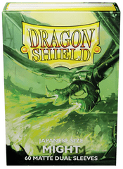 Dragon Shield - Japanese Matte Dual Sleeves - Might 60ct